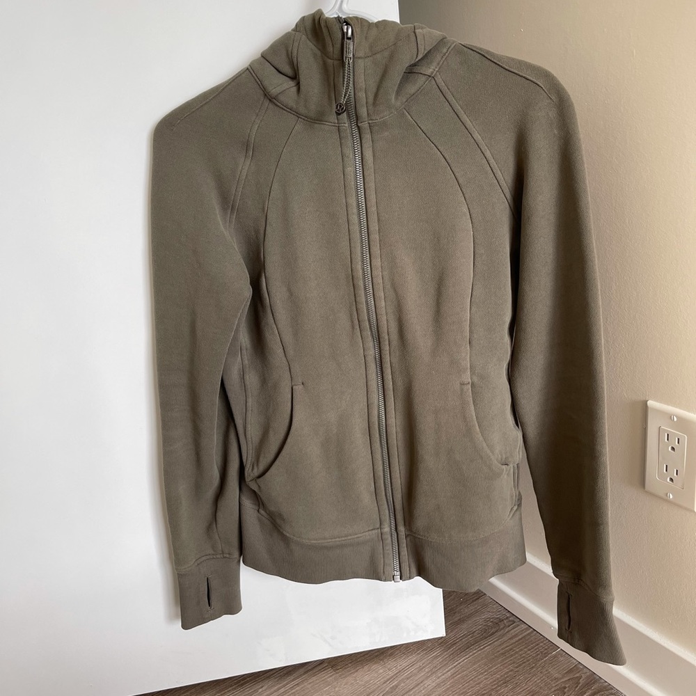 Lululemon scuba hoodie dark olive